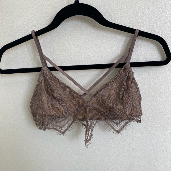 Express One Eleven Woman’s Small Taupe Bralette - Picture 1 of 6